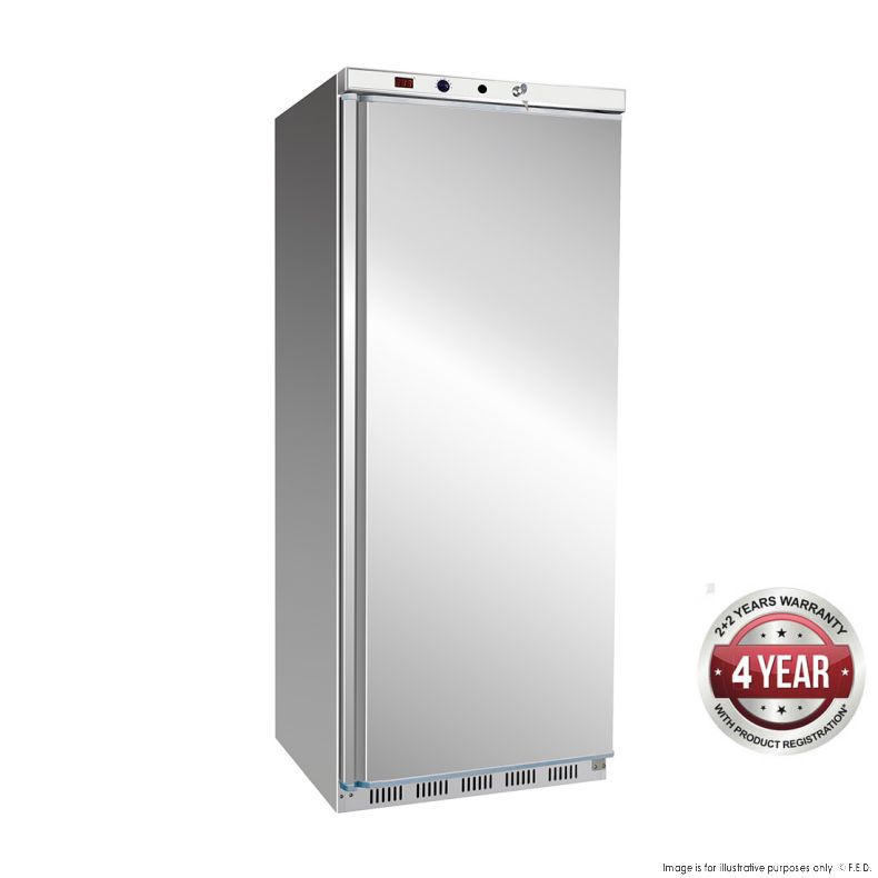 THERMASTER HR600S/S SINGLE DOOR FRIDGE